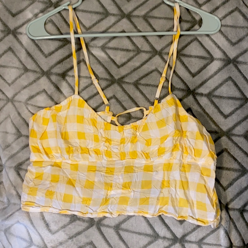 XL Rue21 Lace Up Cropped Tanktop